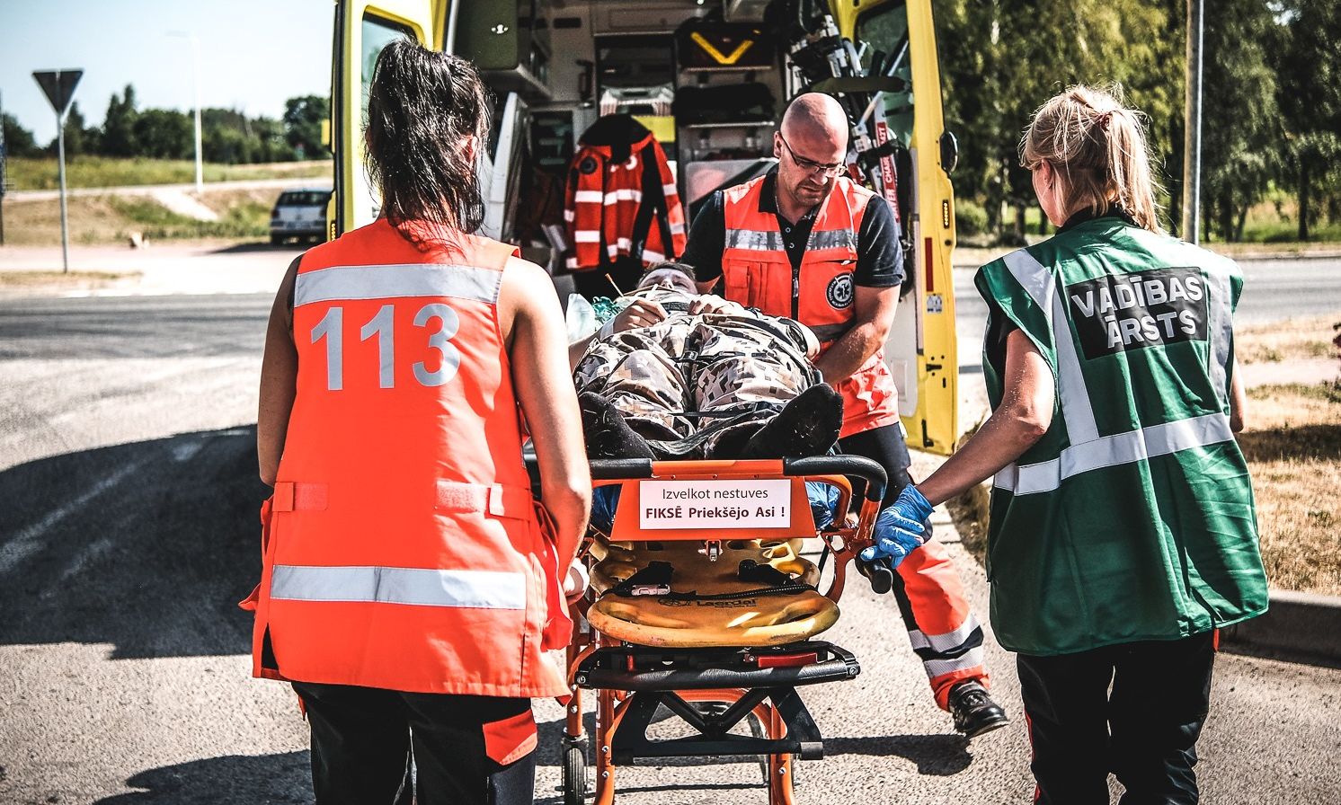 Facebook / Neatliekamās medicīniskās palīdzības dienests