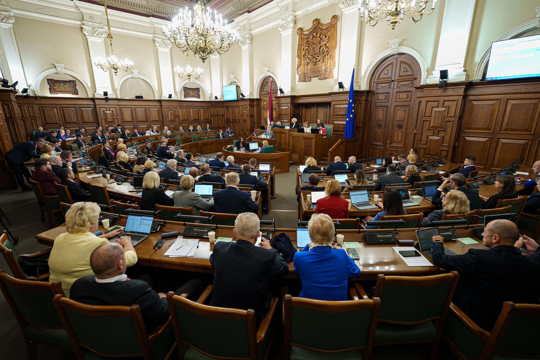 Flickr / Saeima